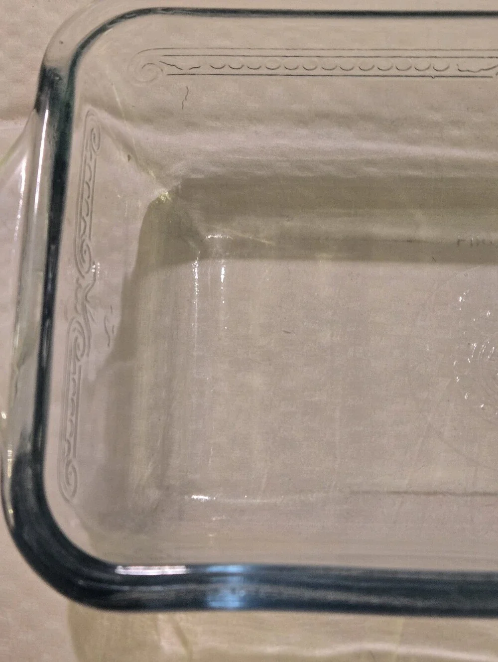 VTG Blue Pyrex FIREKING Loaf 9